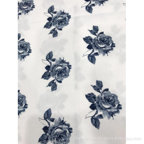 Retro Style Cotton Stretch Printed Fabric